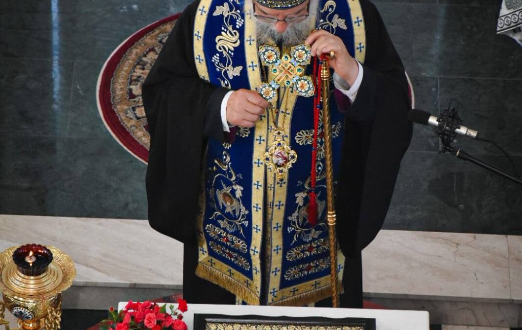 МИТРОПОЛИТ СРЕМСКИ ГОСПОДИН ВАСИЛИЈЕ У ШИДСКОЈ ЛАЗАРИЦИ